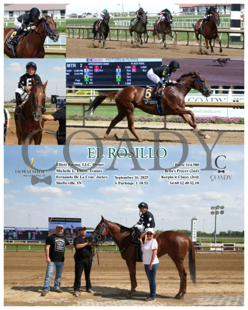 EL ROSILLO - 09-16-25 - R02 - IND Indiana Grand