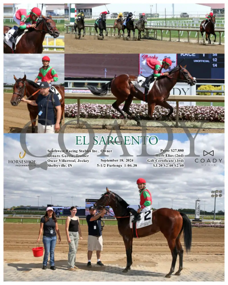 El Sargento - 09-18-24 R01 Ind Indiana Grand