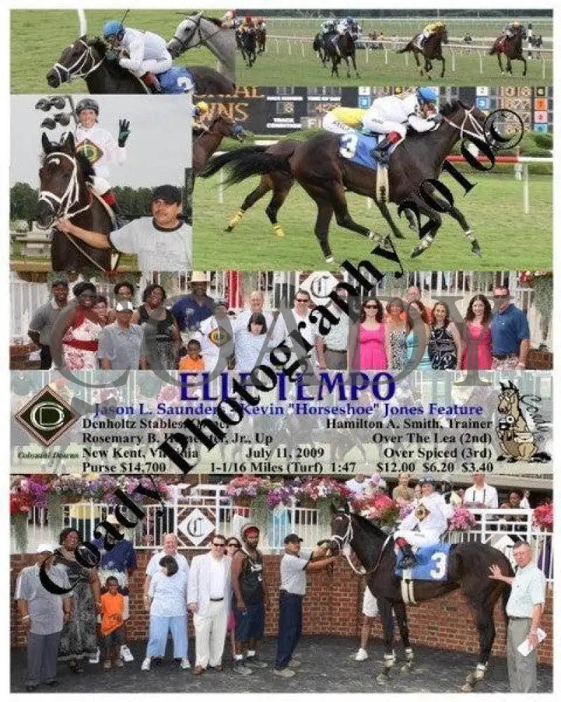 Elle Tempo - Jason L. Saunders Kevin Horsesho Colonial Downs