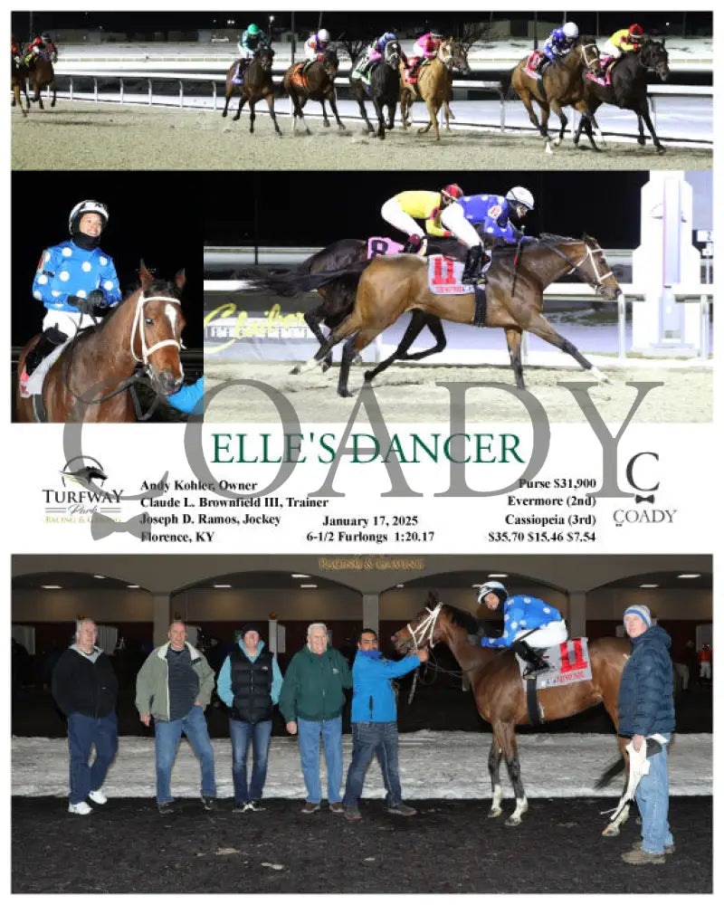 Elle’s Dancer - 01-17-25 R02 Tp Turfway Park