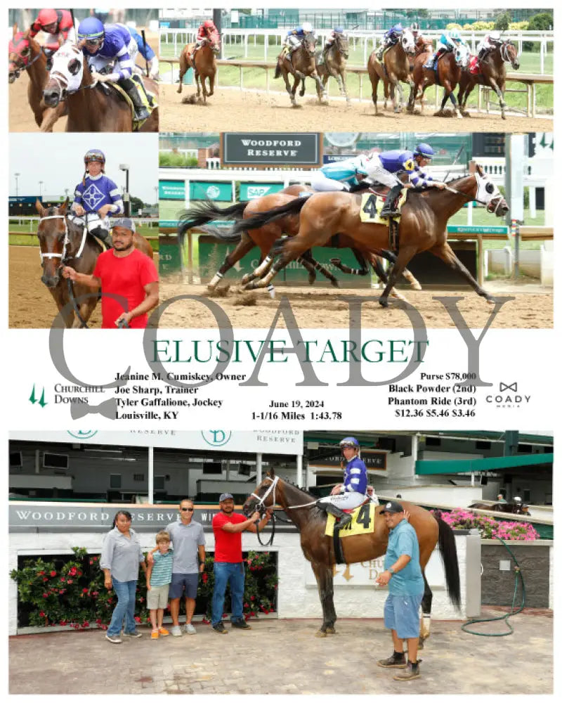 Elusive Target - 061924 Race 05 Cd Churchill Downs