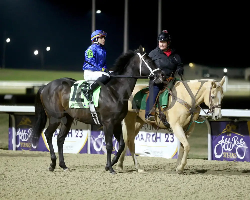 Encino - The John Battaglia 42Nd Running 03-02-24 R06 Tp Post Parade 01 Turfway Park
