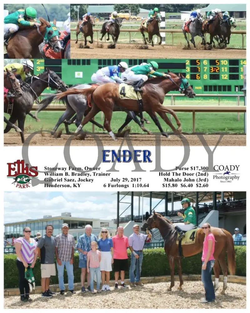 Ender - 072917 Race 02 Elp Ellis Park