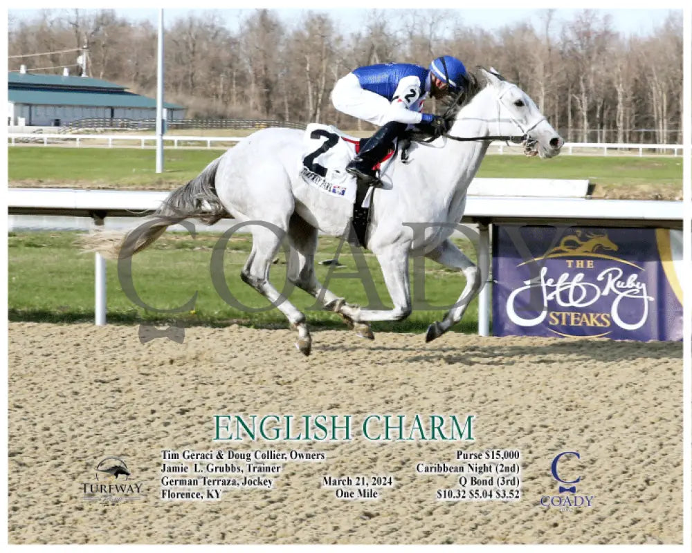 English Charm - 03 - 21 - 24 R01 Tp Action Turfway Park