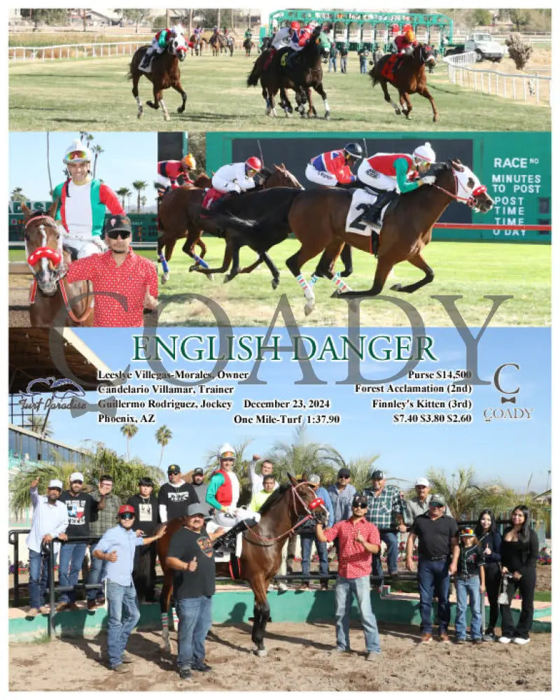 English Danger - 12-23-24 R03 Tup Turf Paradise