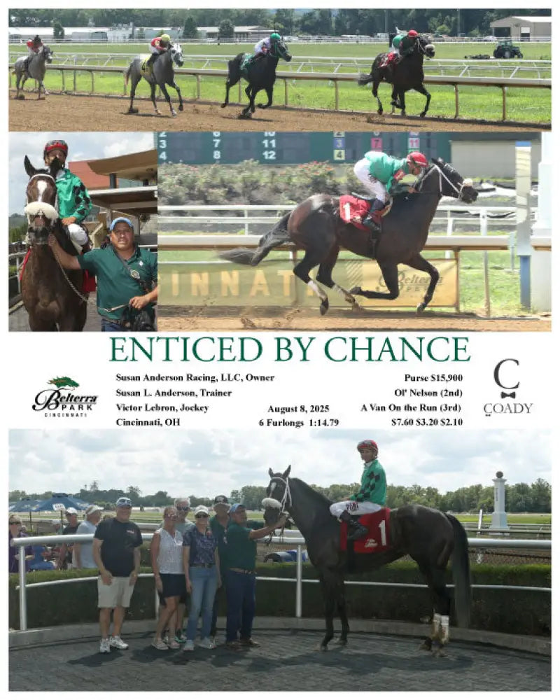 ENTICED BY CHANCE - 080825 - Race 01 - BTP Indiana Grand