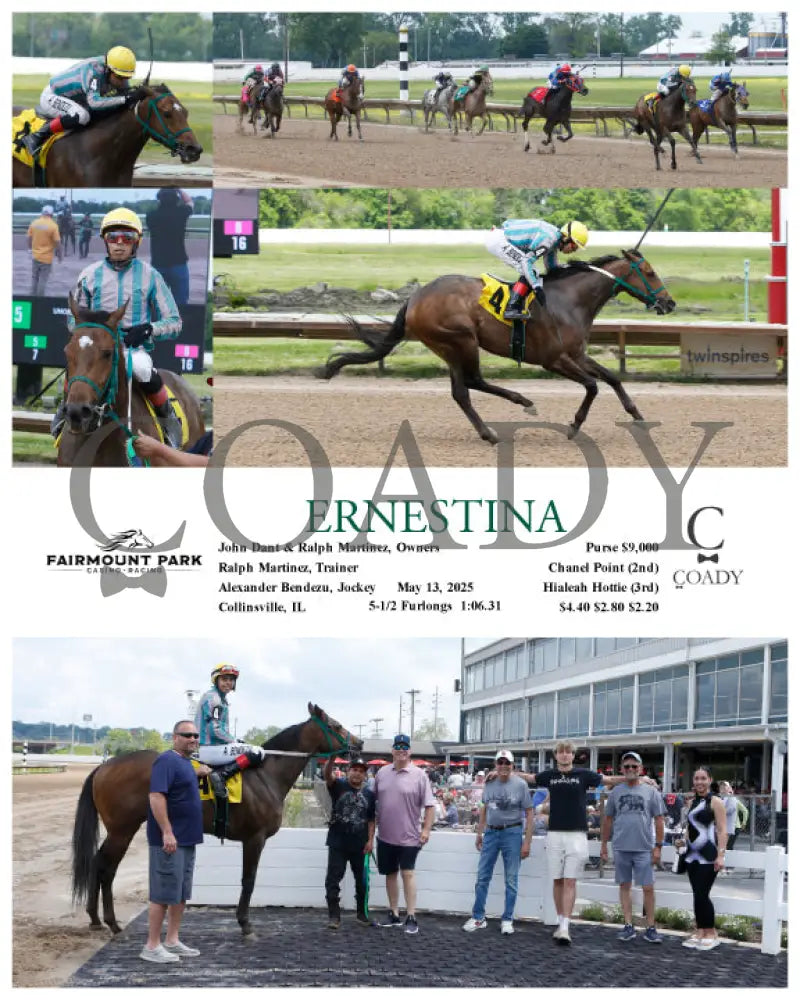 ERNESTINA - 05-13-25 - R02 - FP Fanduel Sportsbook Horse Racing