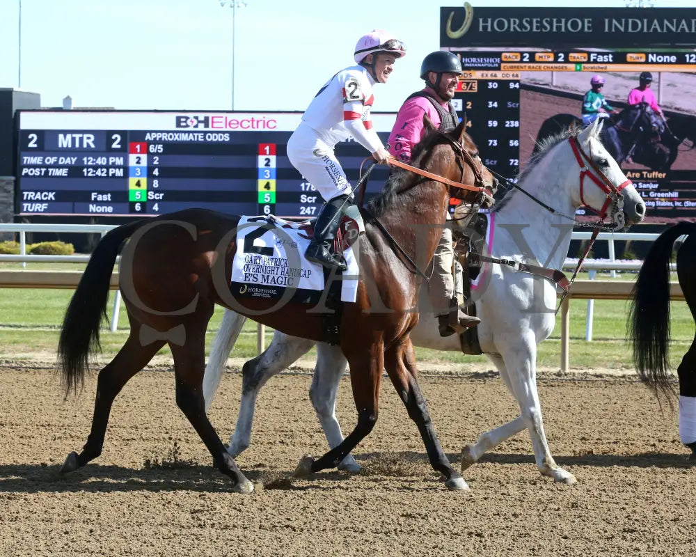 E’s Magic - Gary Patrick Overnight Handicap 10-26-24 R02 Horseshoe Indiana Post Parade 01
