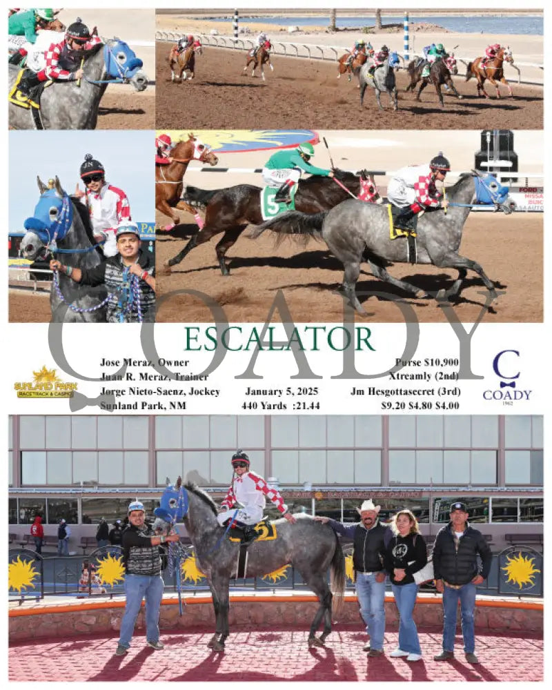 Escalator - 01-05-25 R03 Sun Turfway Park