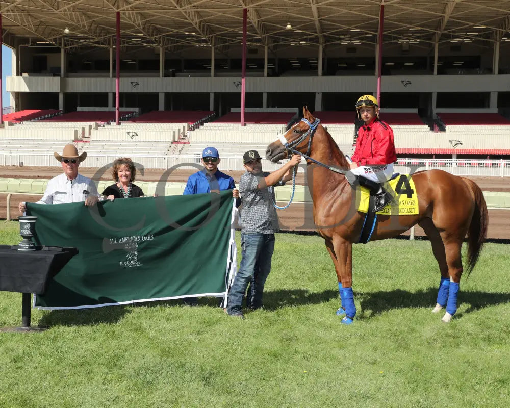 Especially Goodcandy - All American Quarter Horse Oaks 09-02-24 R09 The Downs At Albuquerque 001
