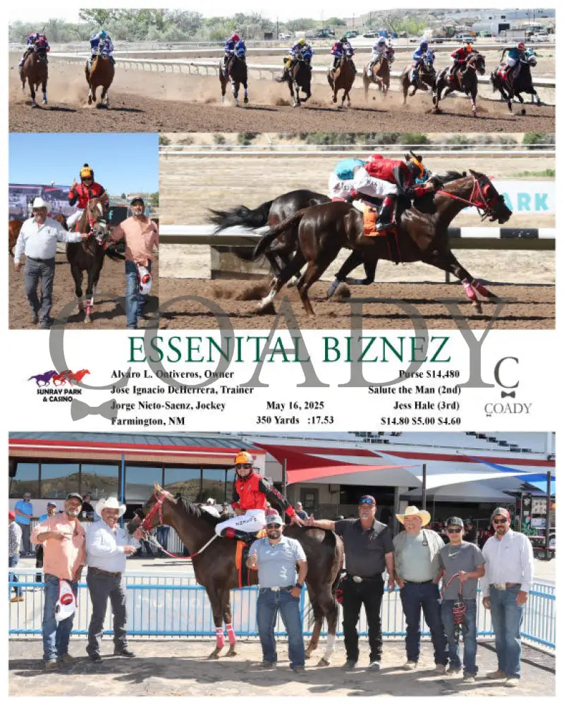 ESSENITAL BIZNEZ - 05-16-25 - R08 - SRP SunRay Park