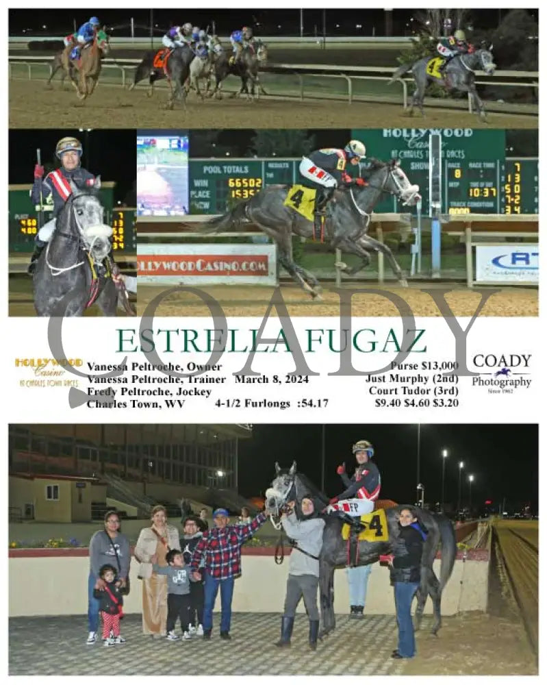 Estrella Fugaz - 03 - 08 - 24 R08 Ct Hollywood Casino At Charles Town Races