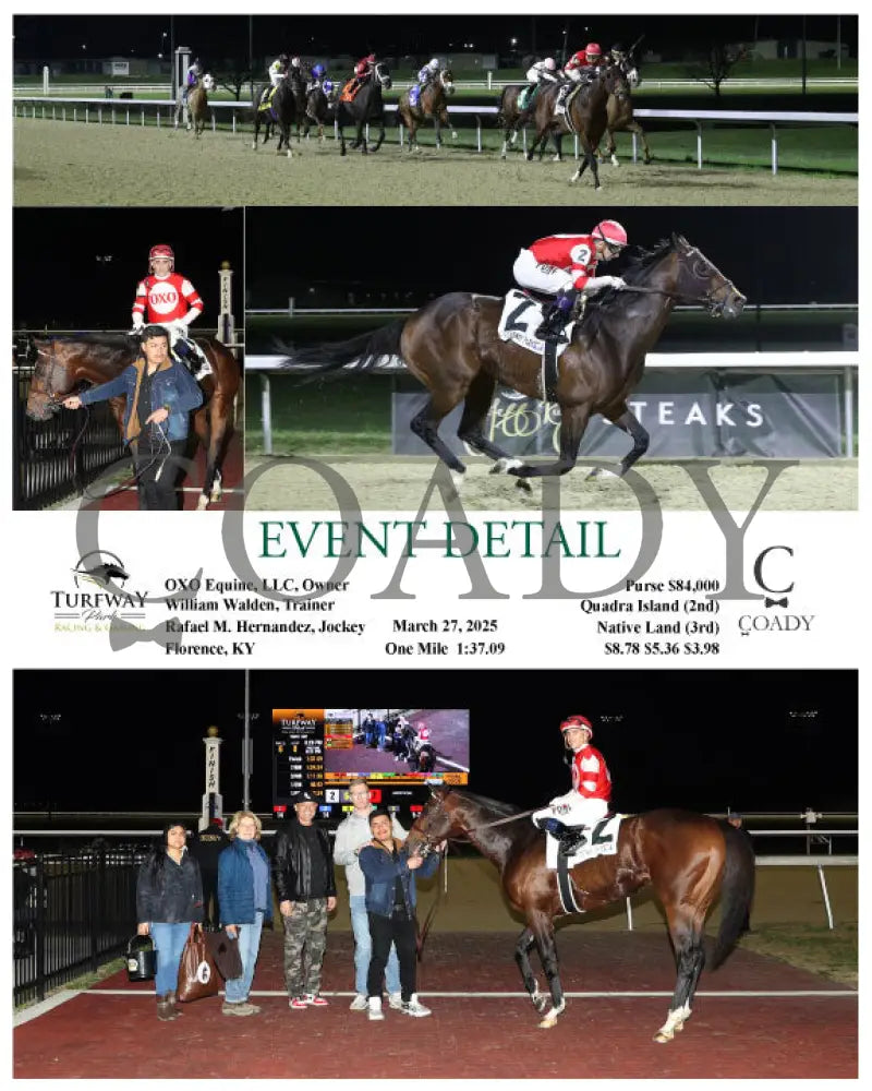 EVENT DETAIL - 03-27-25 - R06 - TP Turfway Park