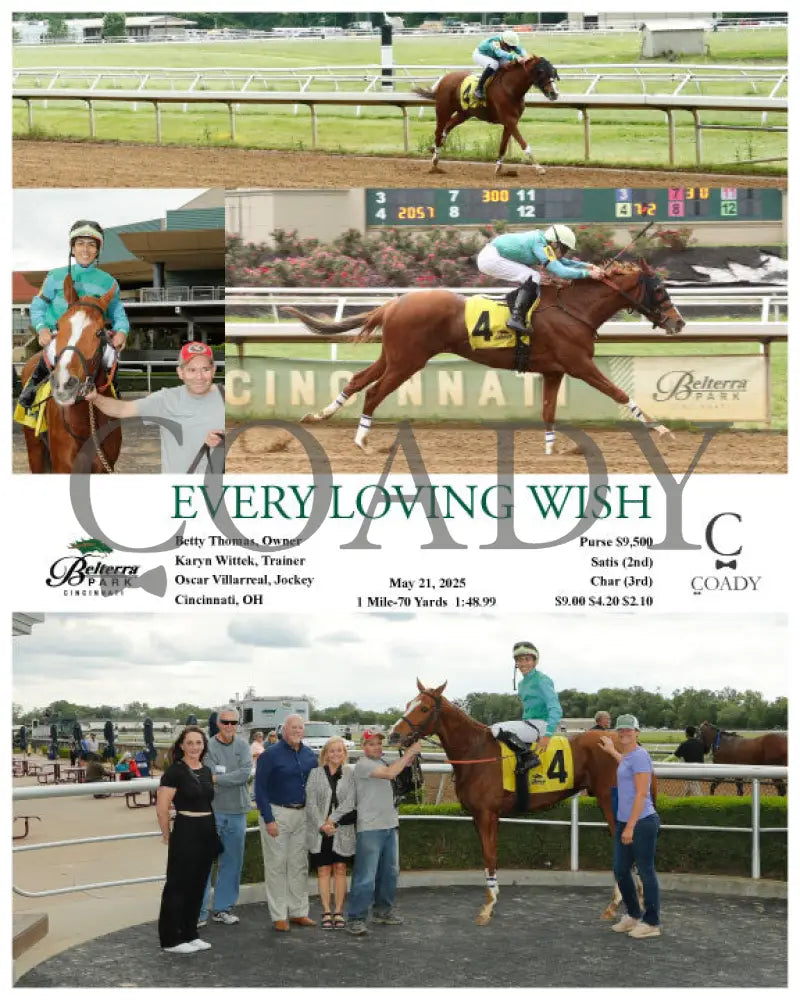 EVERY LOVING WISH - 052125 - Race 07 - BTP Churchill Downs