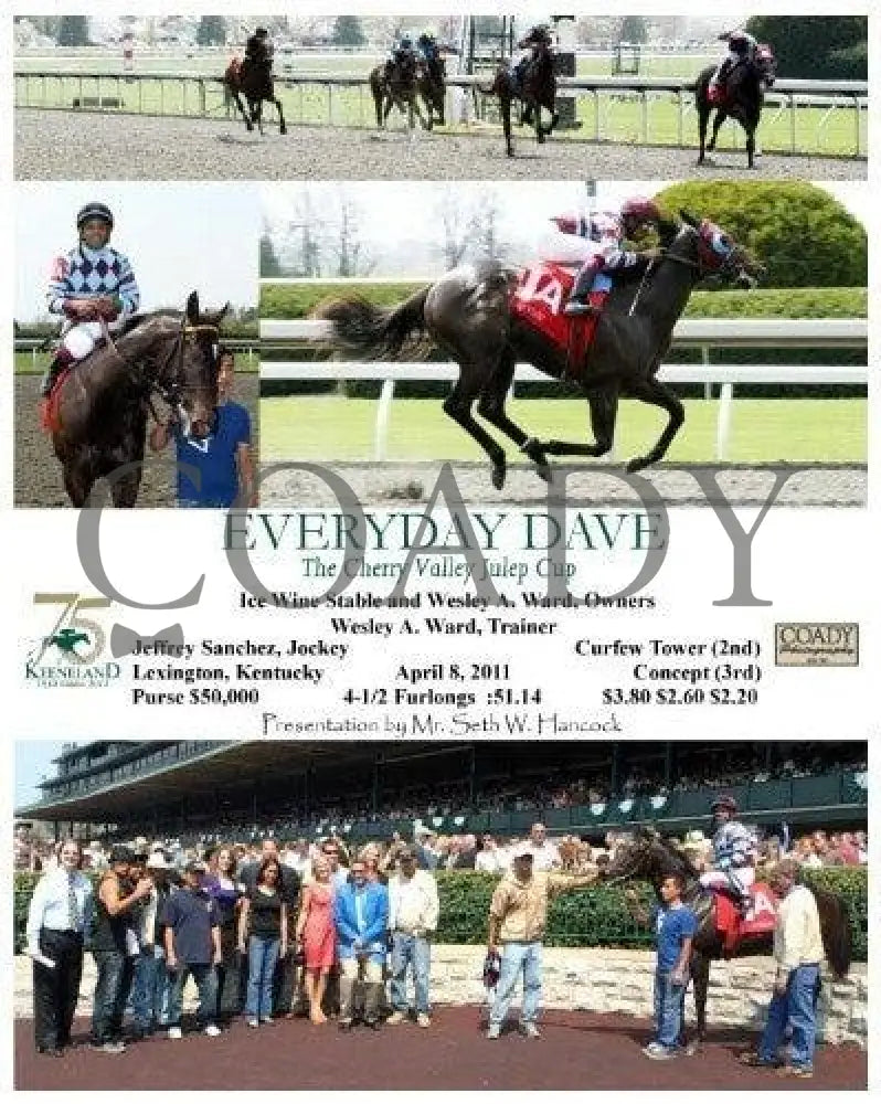 Everyday Dave - The Cherry Valley Julep Cup 0408 Keeneland