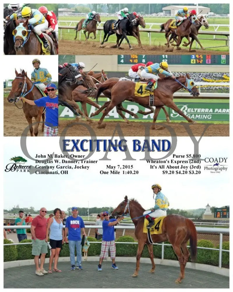Exciting Band - 050715 Race 05 Btp Belterra Park
