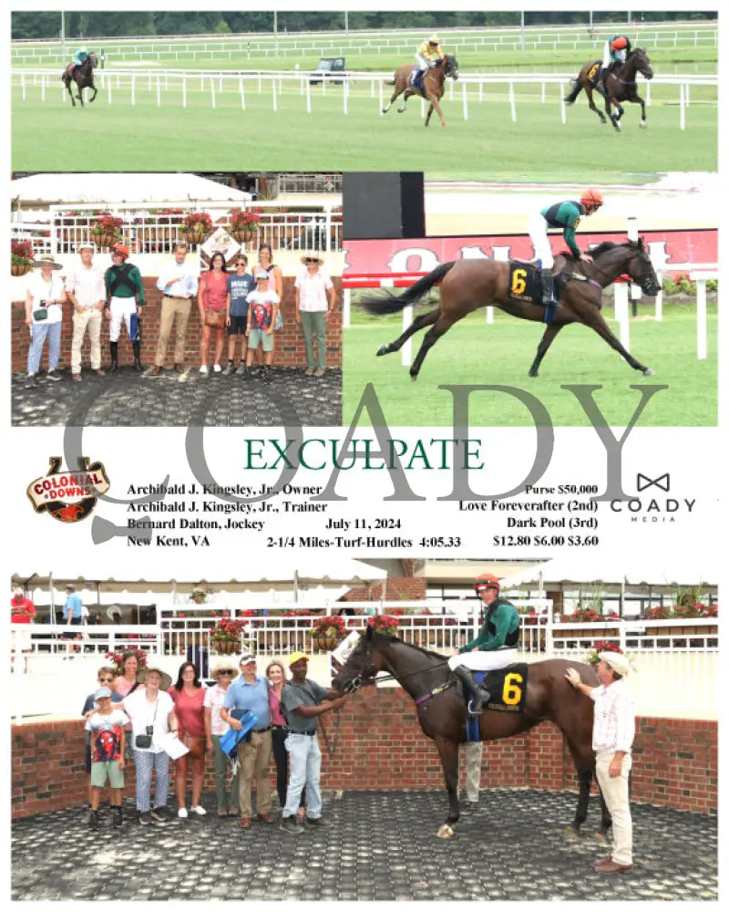 Exculpate - 07-11-24 R03 Cnl Colonial Downs