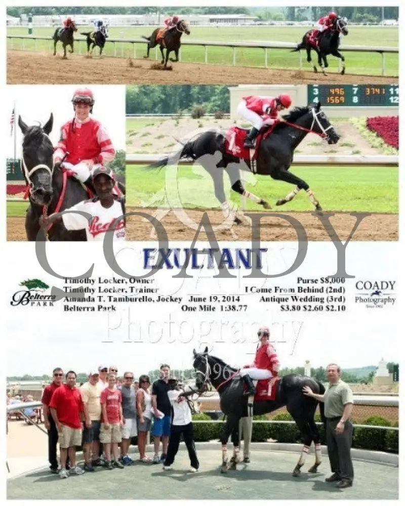 Exultant - 061914 Race 01 Btp Belterra Park