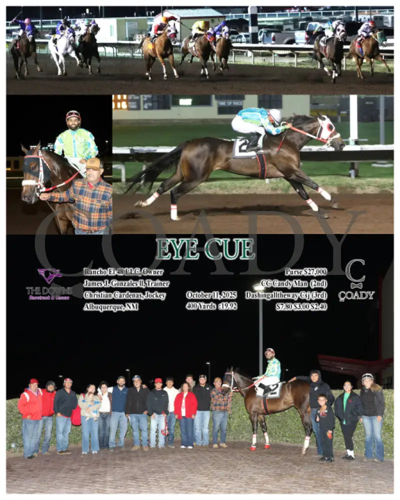 EYE CUE - 10-11-25 - R06 - ALB Downs at Albuquerque