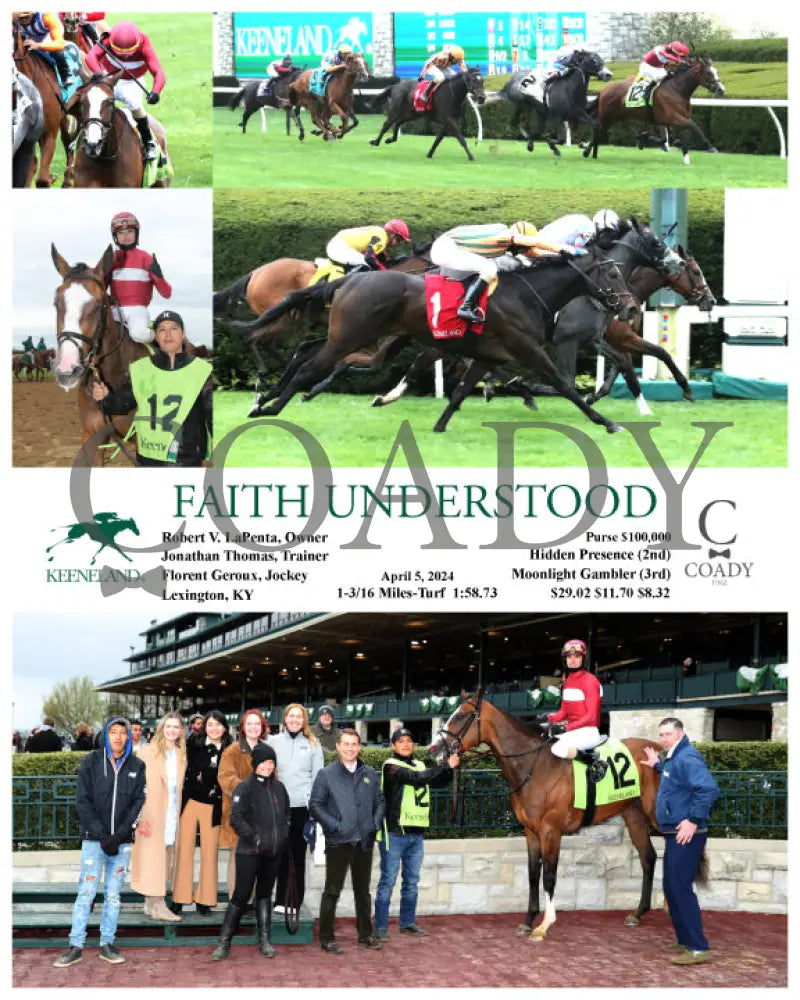 Faith Understood - 04 - 05 - 24 R10 Kee Keeneland