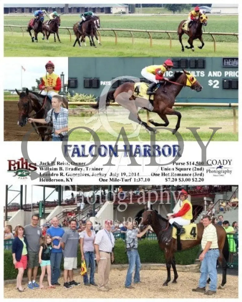 Falcon Harbor - 071914 Race 04 Elp Ellis Park