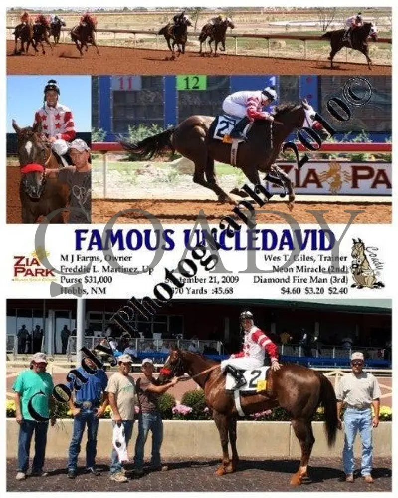 Famous Uncledavid - 9 21 2009 Zia Park