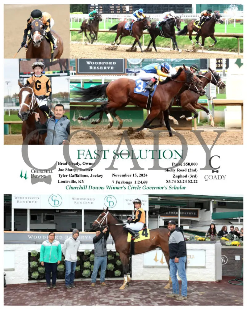 Fast Solution - 11-15-24 R02 Cd Churchill Downs