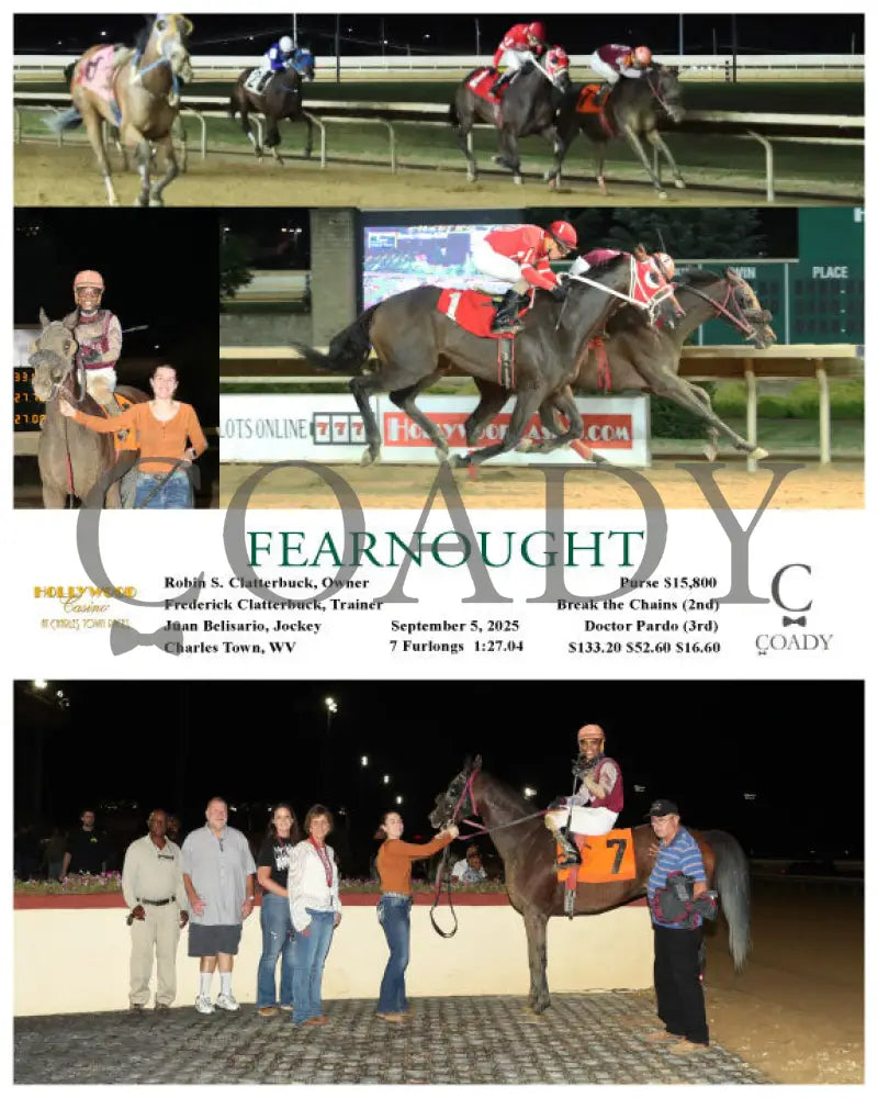 FEARNOUGHT - 09-05-25 - R08 - CT Hollywood Casino at Charles Town Races