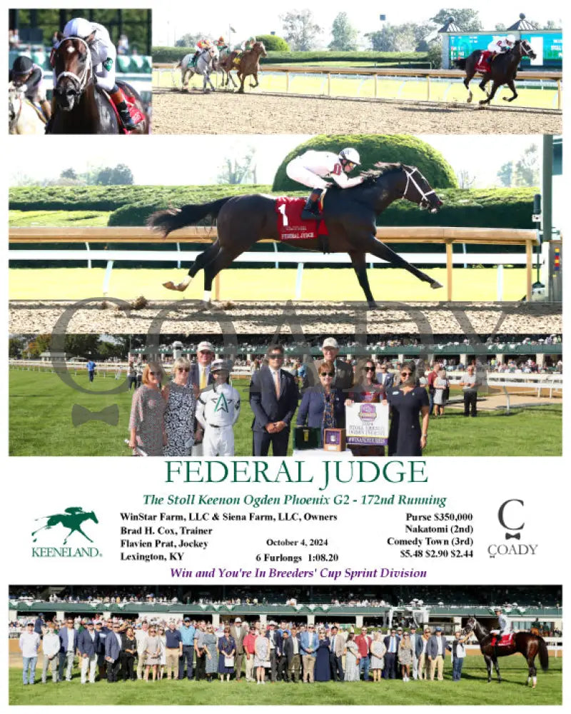 Federal Judge - 100424 Race 07 Kee The Stoll Keenon Ogden Phoenix G2 Keeneland