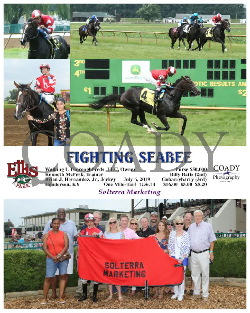 Fighting Seabee - 07-06-19 R06 Elp Group Ellis Park