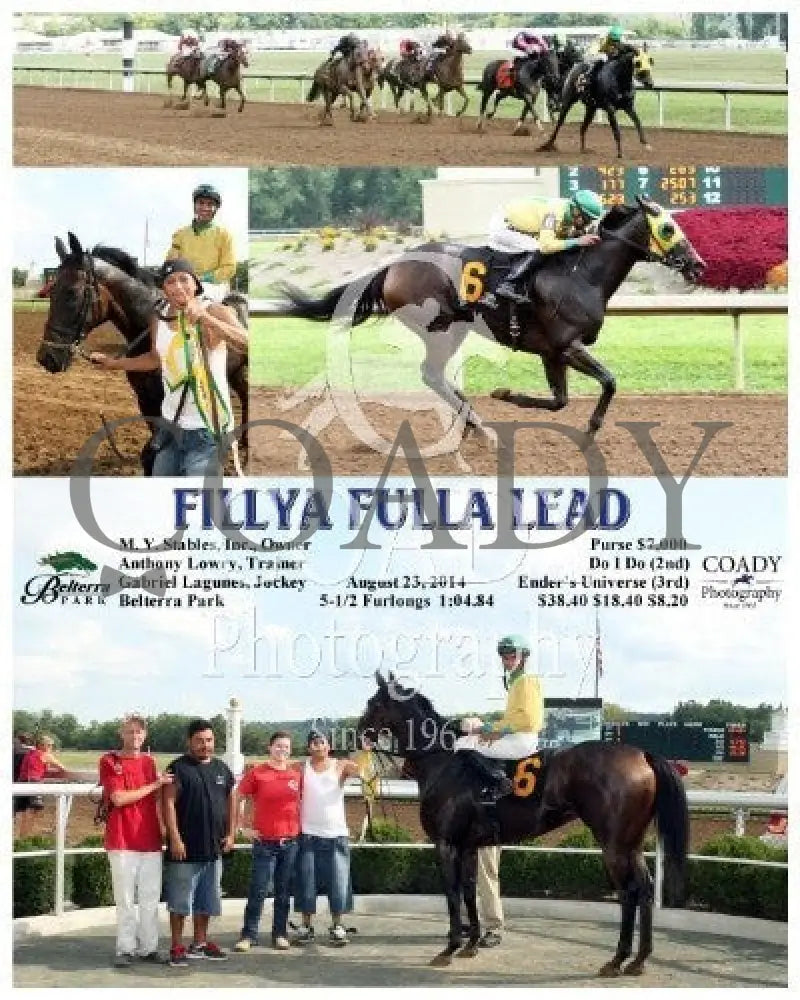 FILLYA FULLA LEAD - 082314 - Race 08 - BTP - Coady Media - Kurtis Coady Photography