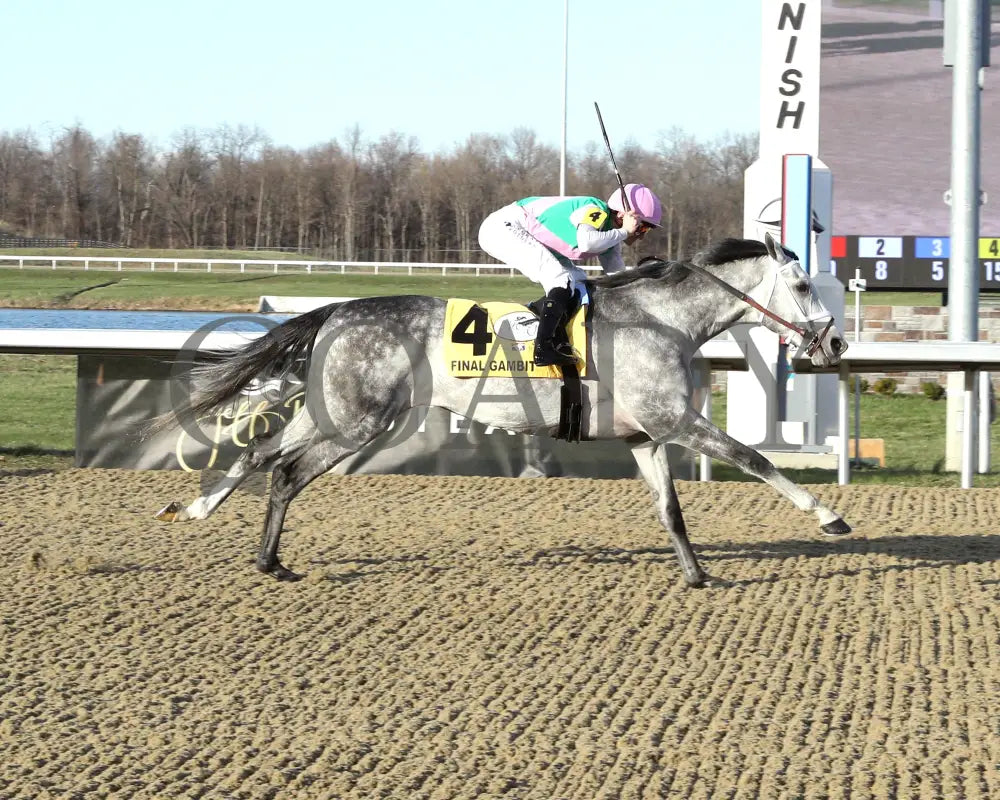 FINAL GAMBIT - Jeff Ruby Steaks - 54th Running - 03-22-25 - R12 - TP - Finish 01 Turfway Park