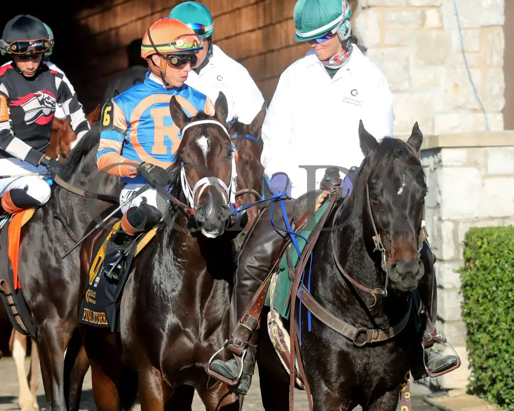 FINAL SCORE - 100525 - Race 10 - KEE - Post Parade 04 Keeneland