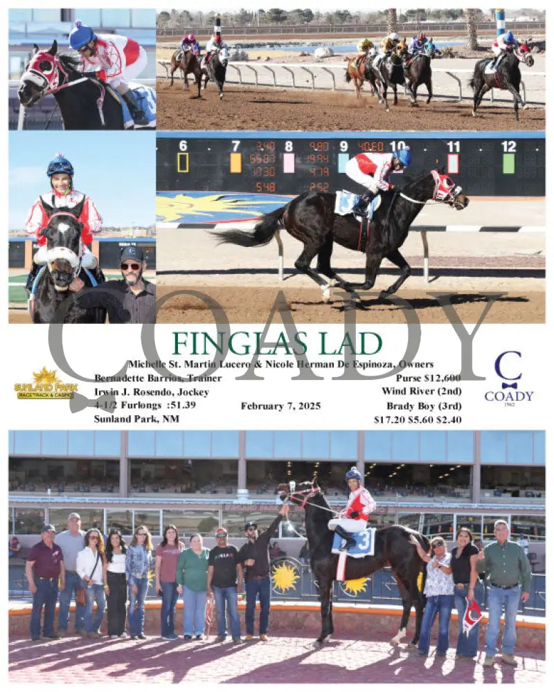 Finglas Lad - 02-07-25 R06 Sun Turfway Park