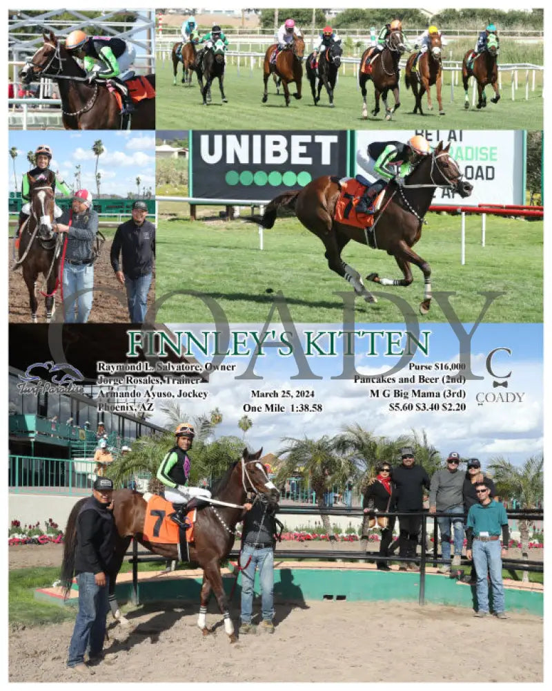 Finnley’s Kitten - 03 - 25 - 24 R05 Tup Turf Paradise
