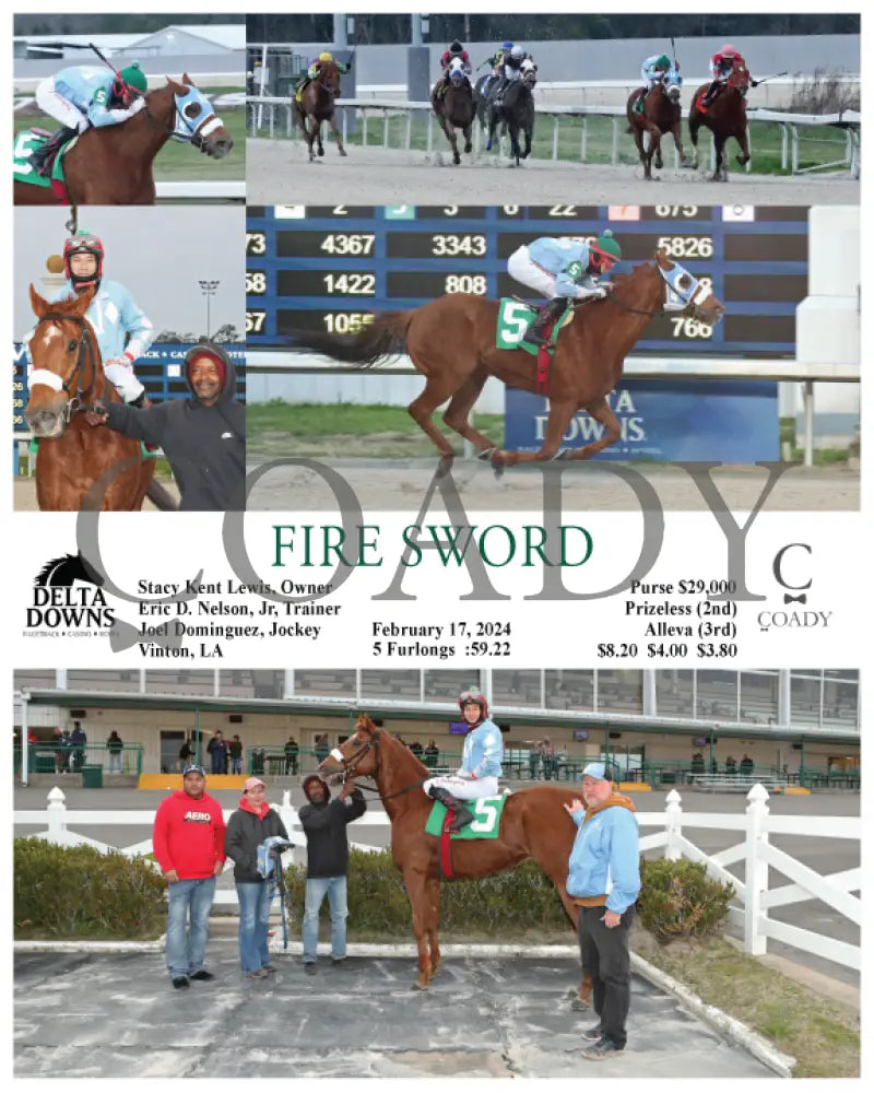 Fire Sword - 02 - 17 - 24 R01 Ded Delta Downs