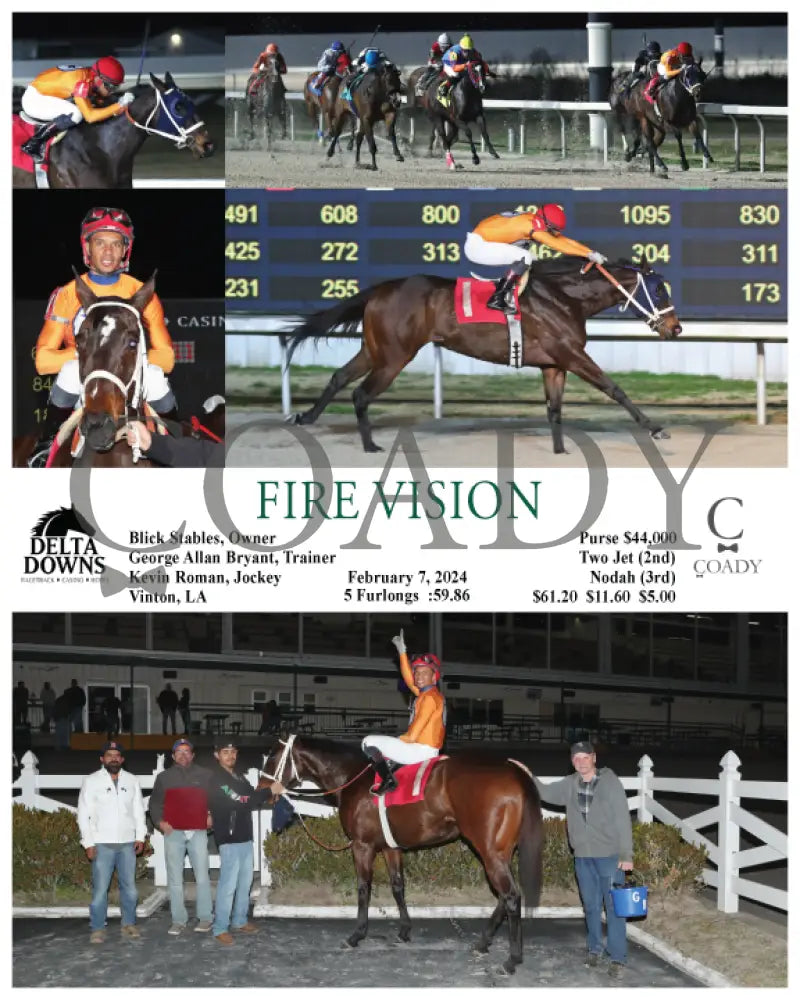 Fire Vision - 02-07-24 R07 Ded Delta Downs