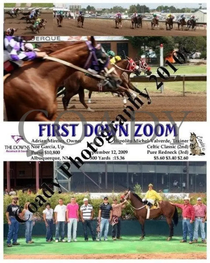 First Down Zoom - 9 12 2009 Downs At Albuquerque