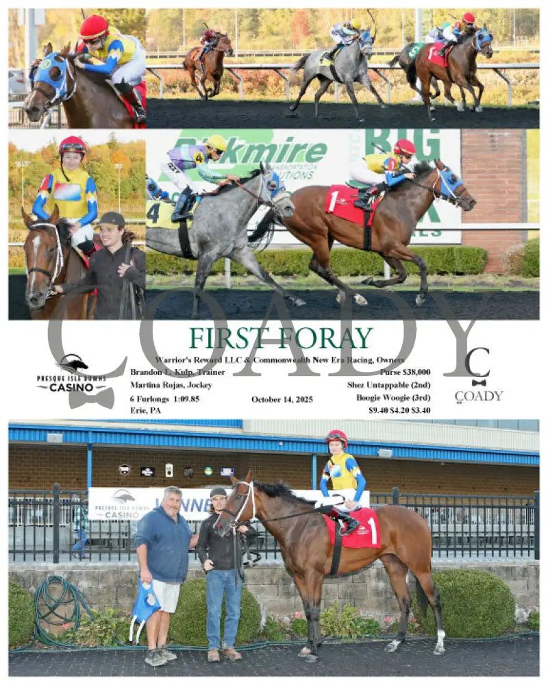 FIRST FORAY - 10-14-25 - R06 - PID Presque Isle Downs