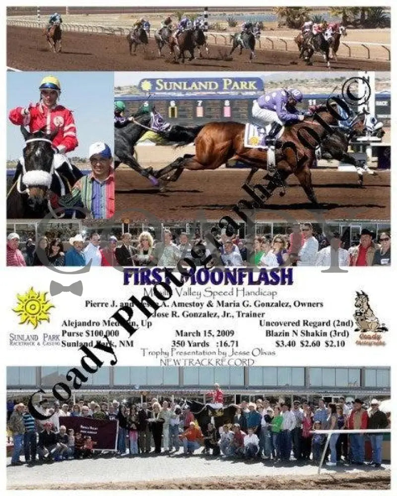 First Moonflash - Mesilla Valley Speed Handicap Sunland Park