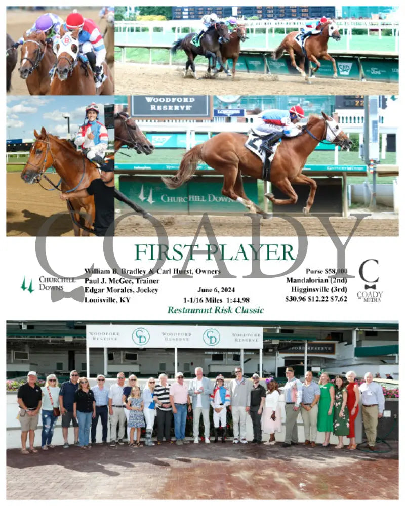 First Player - 06-06-24 R03 Cd Group Churchill Downs