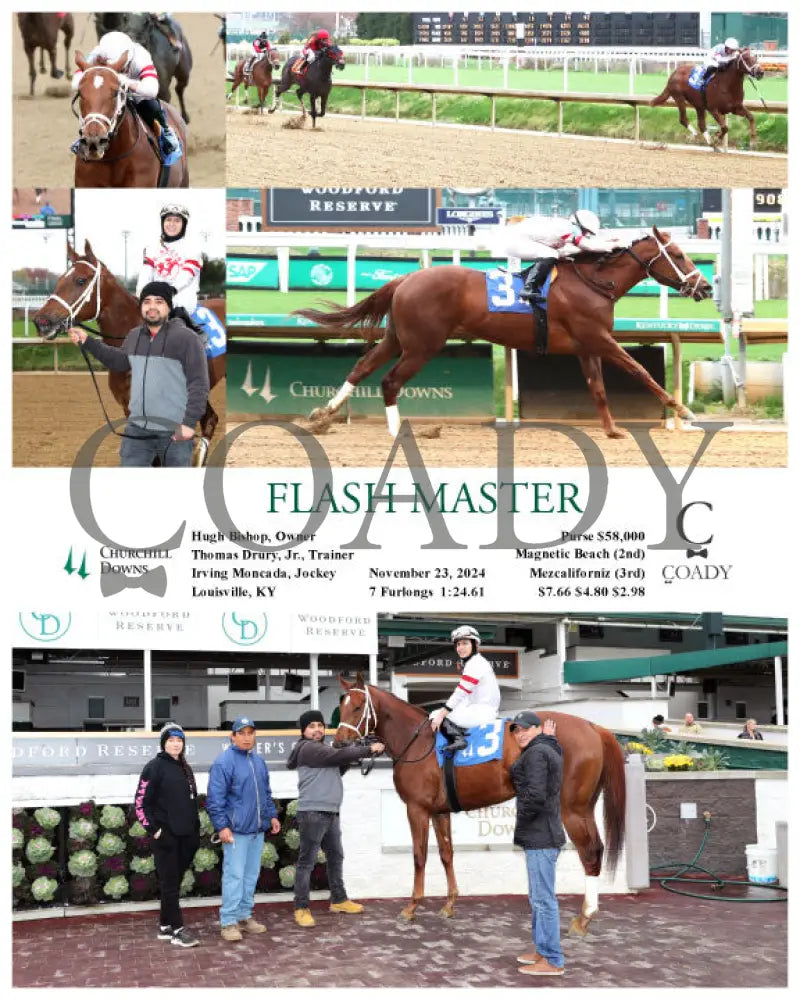 Flash Master - 112324 Race 01 Cd Churchill Downs