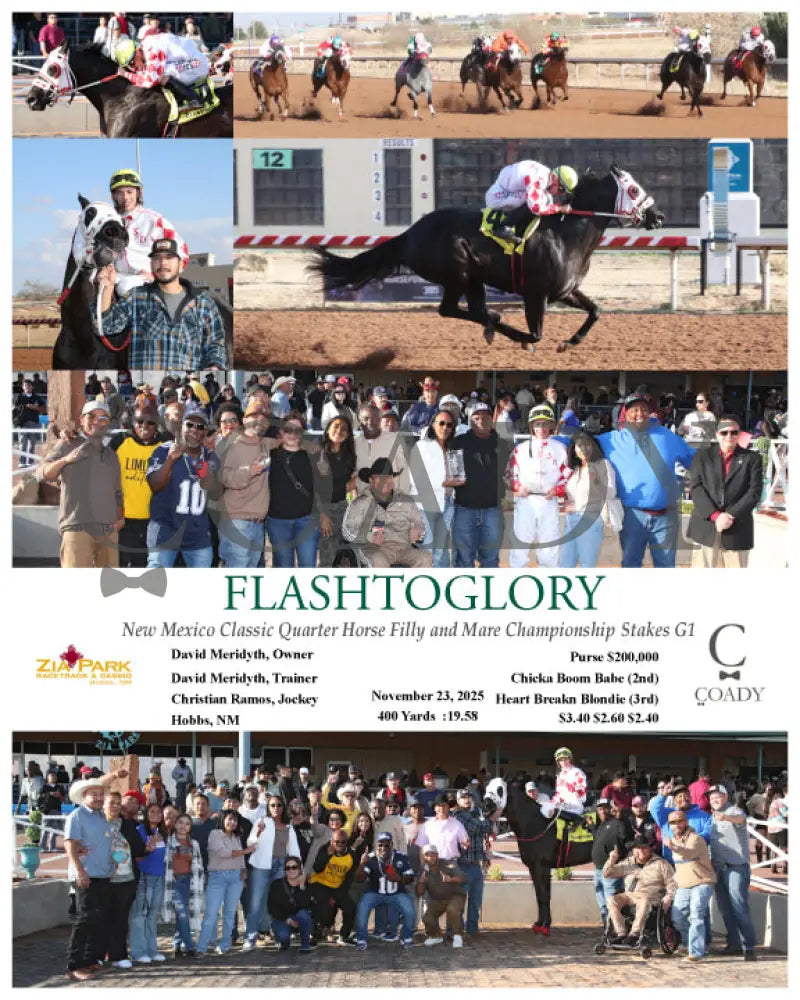 FLASHTOGLORY - New Mexico Classic Quarter Horse Filly and Mare Championship Stakes G1 - 11-23-25 - R07 - ZIA - Coady Media - Kurtis Coady Photography
