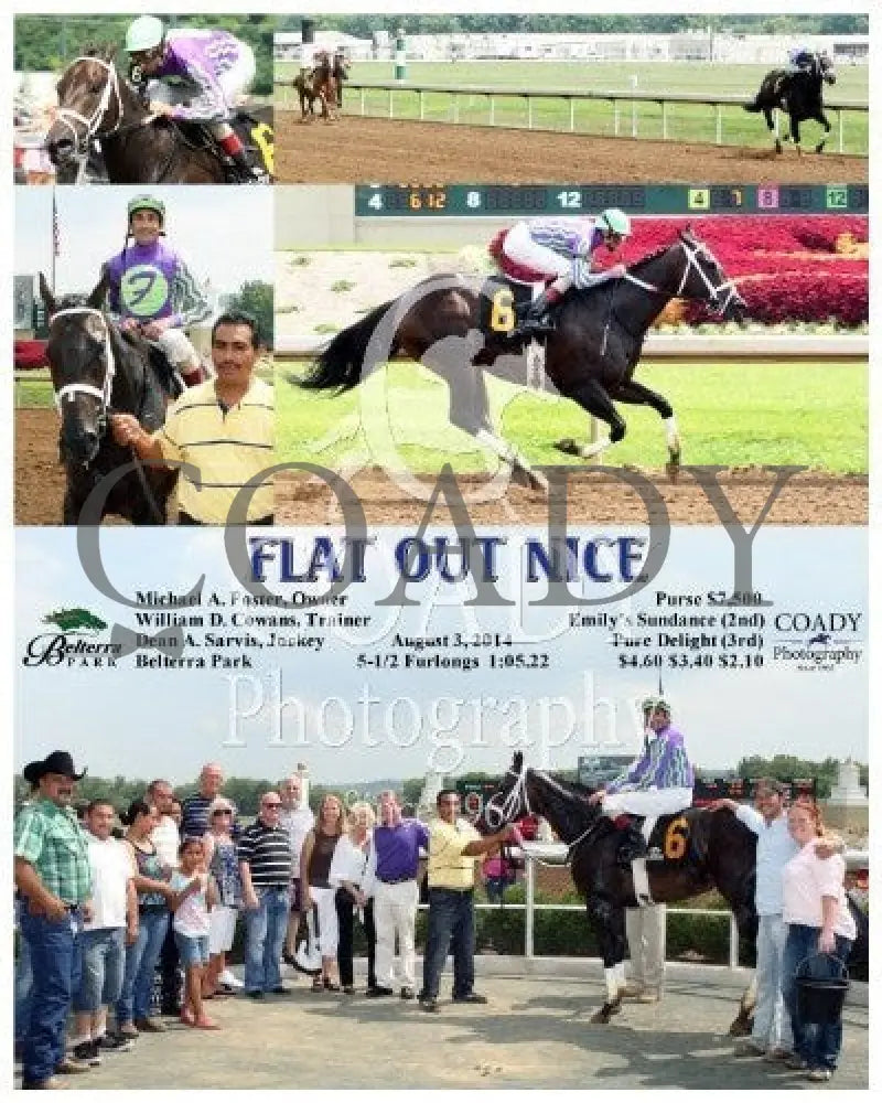 Flat Out Nice - 080314 Race 05 Btp Belterra Park