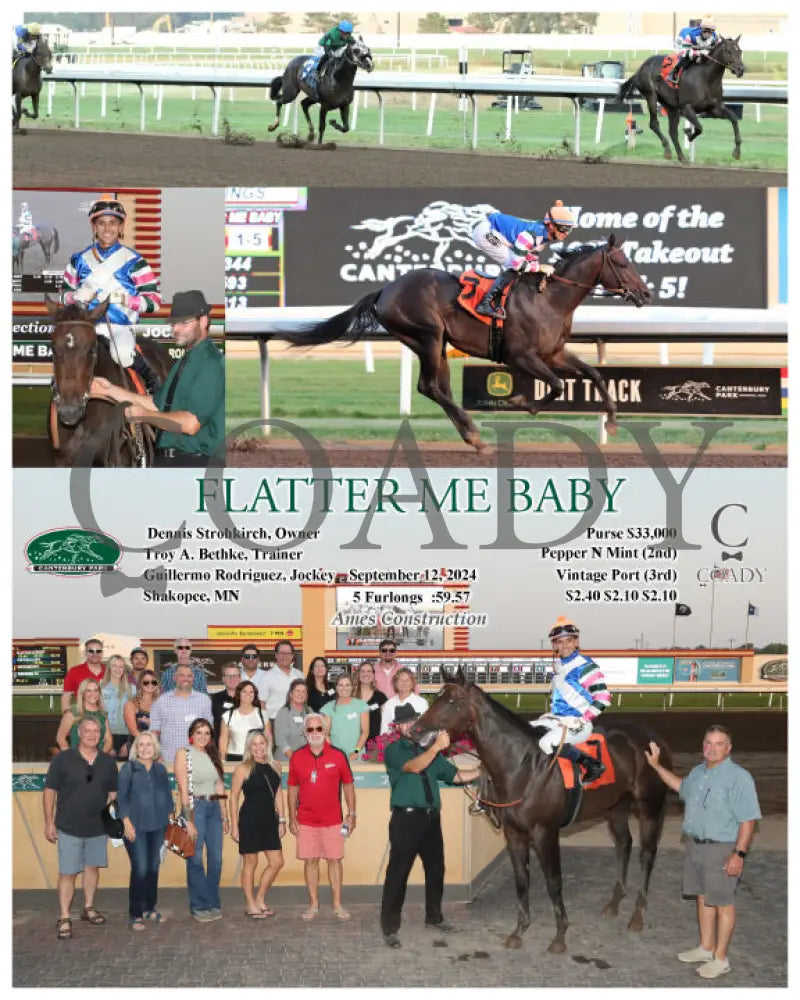 Flatter Me Baby - 09-12-24 R04 Cby Kentucky Downs
