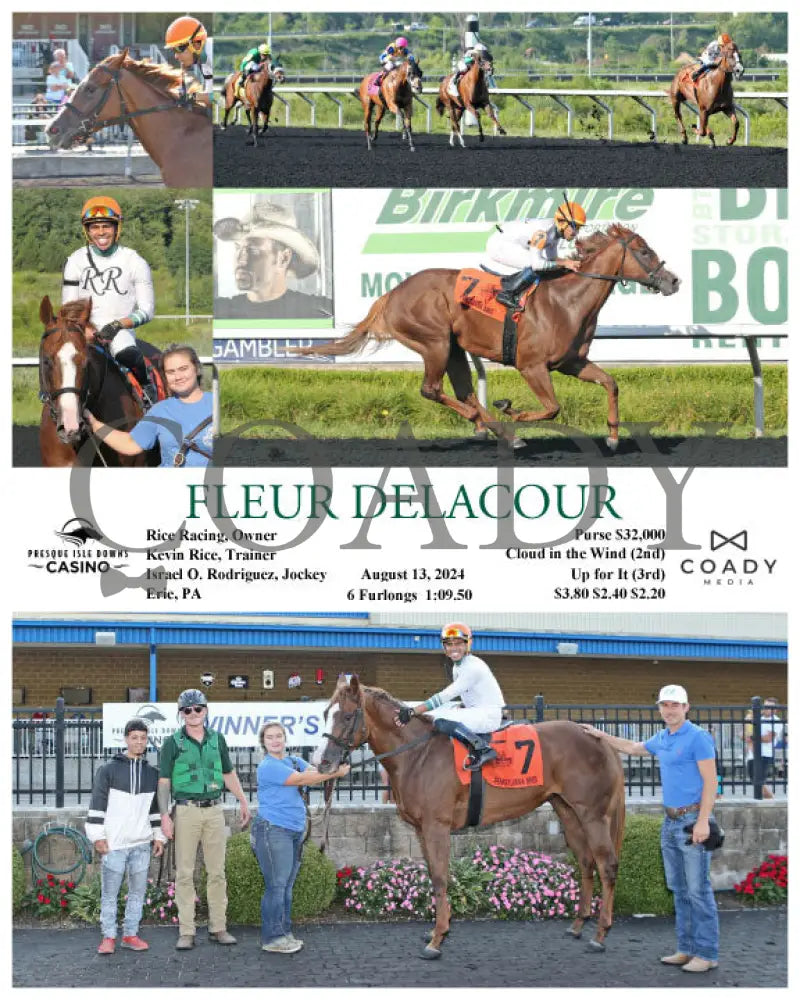 Fleur Delacour - 08-13-24 R07 Pid Presque Isle Downs