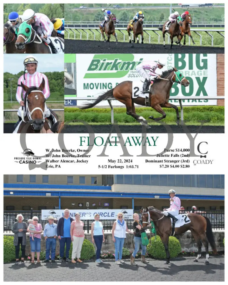 Float Away - 05-22-24 R02 Pid Presque Isle Downs