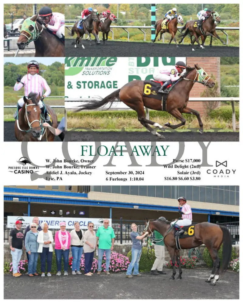 Float Away - 09-30-24 R03 Pid Presque Isle Downs