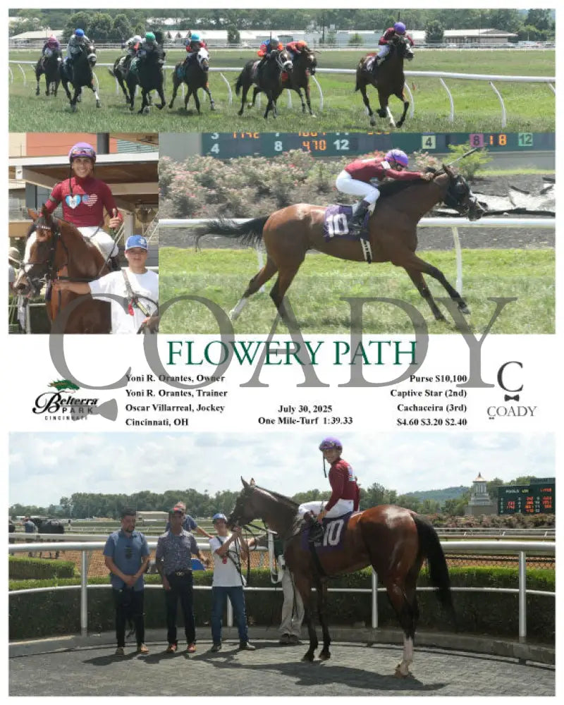 FLOWERY PATH - 073025 - Race 05 - BTP Indiana Grand