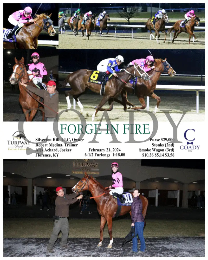 Forge In Fire - 02-21-24 R02 Tp Turfway Park